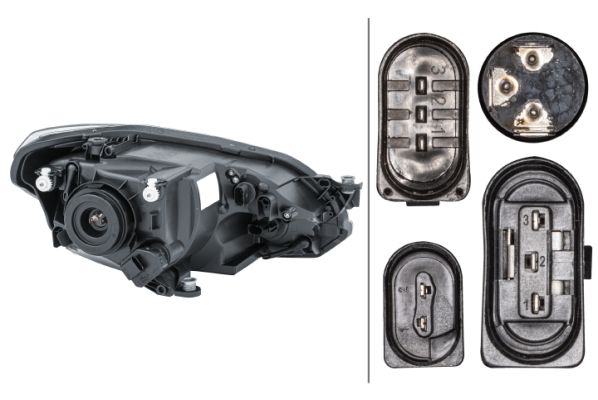 HELLA 1EJ 010 670-021 Headlight