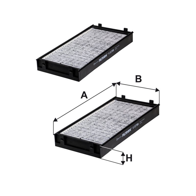 Filter, salongiõhk, FILTRON K 1270A-2X