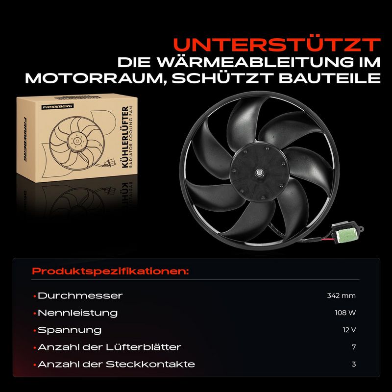 Frankberg 5481FB0021381 Fan, engine cooling