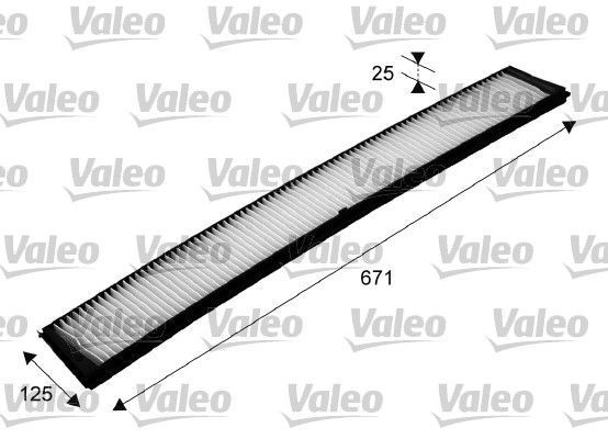 Фільтр, повітря у салоні, Valeo 698489