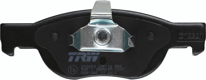 TRW GDB1382 Brake Pad Set, disc brake
