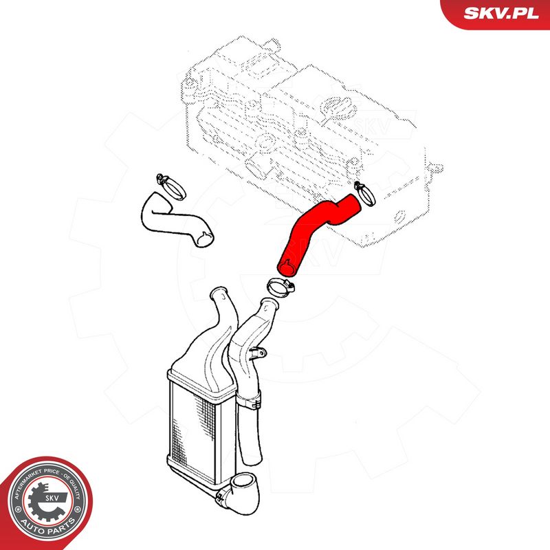 Laadimisõhu voolik, ESEN SKV 43SKV201