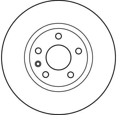 TRW DF2645 Brake Disc