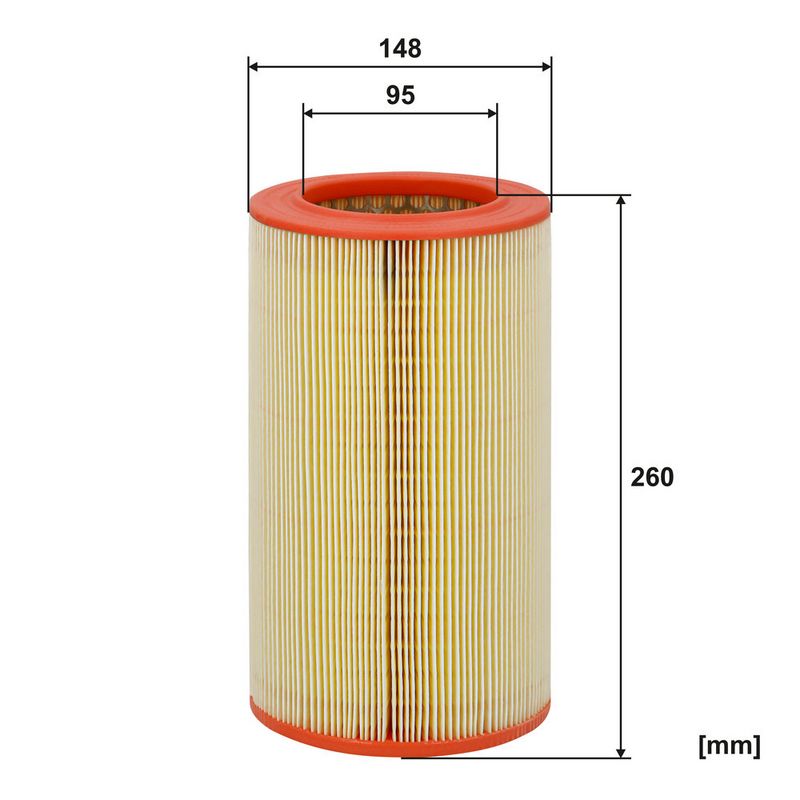 Õhufilter, FILTRON AR 234, 4