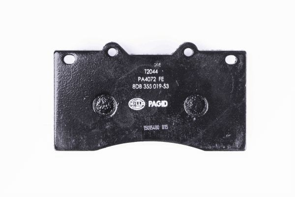 HELLA PAGID 8DB 355 019-531 Brake Pad Set, disc brake