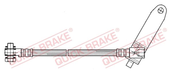 Гальмівний шланг, Quick Brake 59.979X