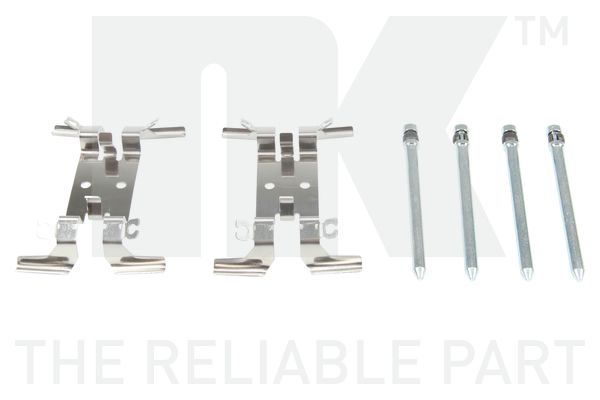 Tilbehørssæt, skivebremsebelægning - sæt til begge hjul