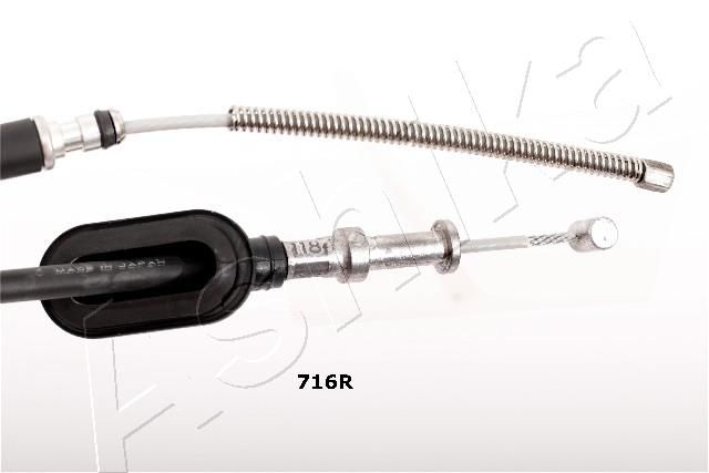 ASHIKA 131-07-716R Cable Pull, parking brake