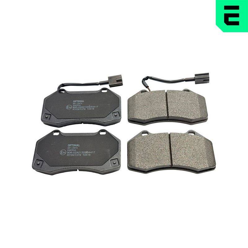 Set placute frana,frana disc BP-12974 OPTIMAL