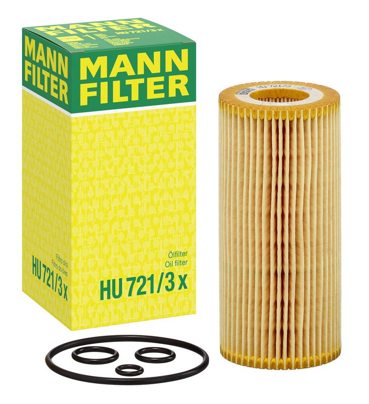 Õlifilter, MANN-FILTER HU 721, 3 x