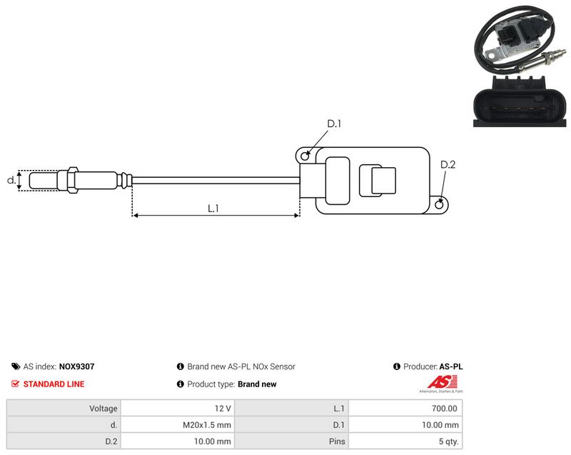This part match OEM code: 04L907807N