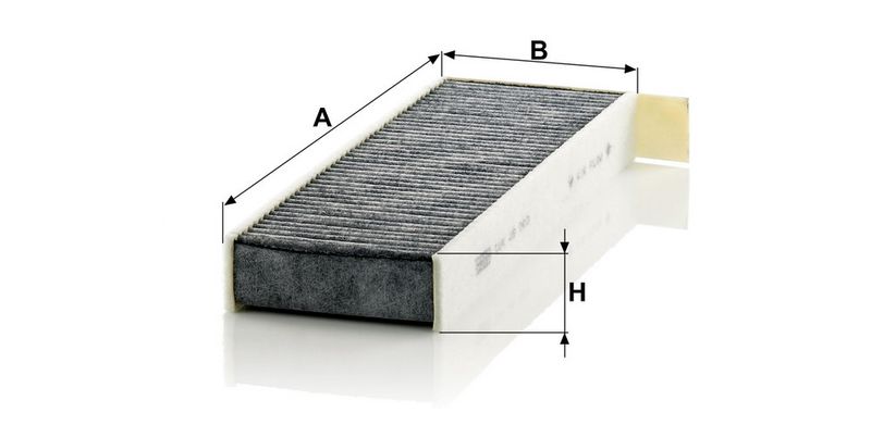 Filter, salongiõhk, MANN-FILTER CUK 29 003-2