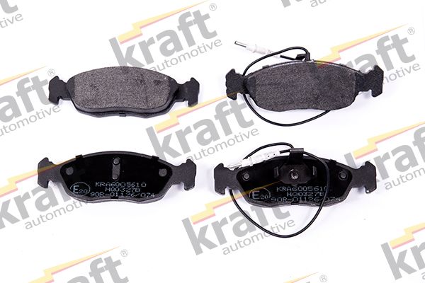 KRAFT Automotive 6005610 Комплект гальмівних накладок, дискове гальмо