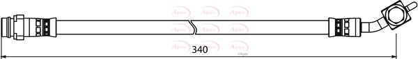APEC Brake Hose HOS3925