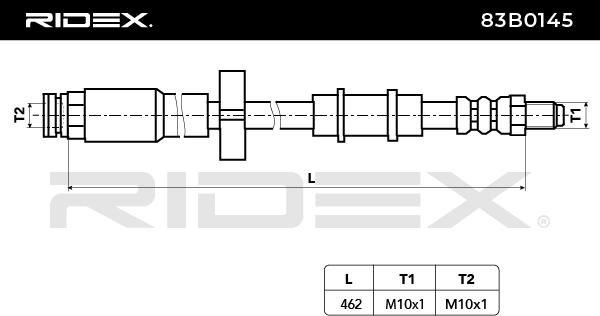спирачен маркуч RIDEX