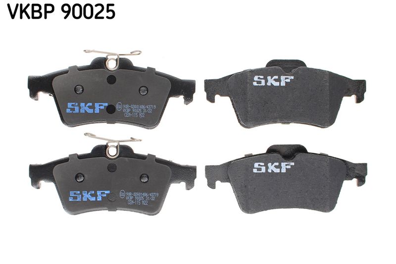 Колодки тормозные (задние) SKF