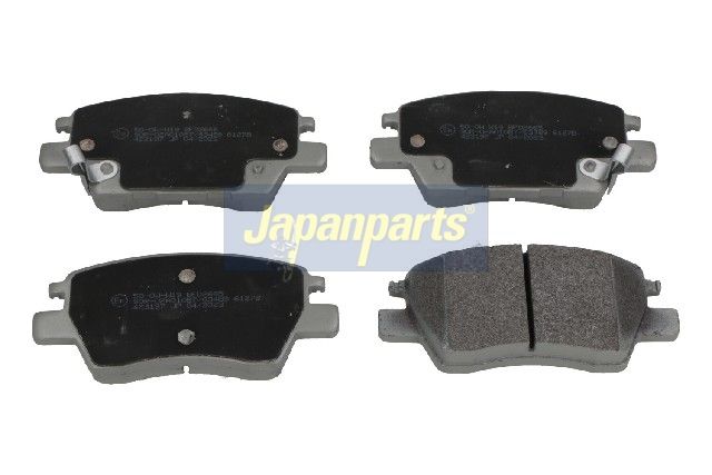 JAPANPARTS Stabdžių trinkelių rinkinys, diskinis stabdys