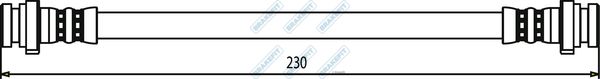APEC Brake Hose BHO4273