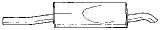 SIGAM 15618 Rear Muffler