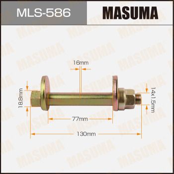 Гвинт для коригування розвалу, Masuma MLS586