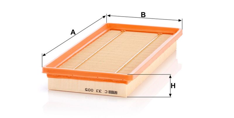 Õhufilter, MANN-FILTER C 33 005
