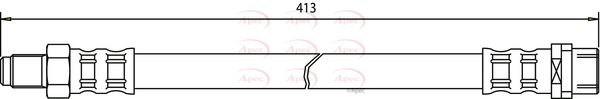 APEC Brake Hose HOS3331