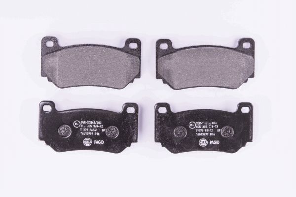 HELLA PAGID 8DB 355 009-721 Brake Pad Set, disc brake
