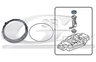 Запірний механізм, паливний бак, 3rg 81239