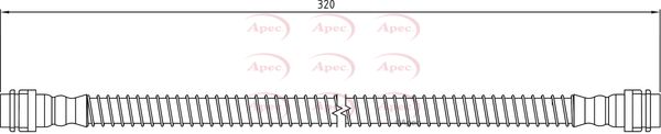 APEC Brake Hose HOS4165