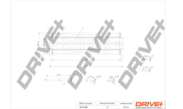 Оливний фільтр, Dr!Ve+ DP1110.11.0084