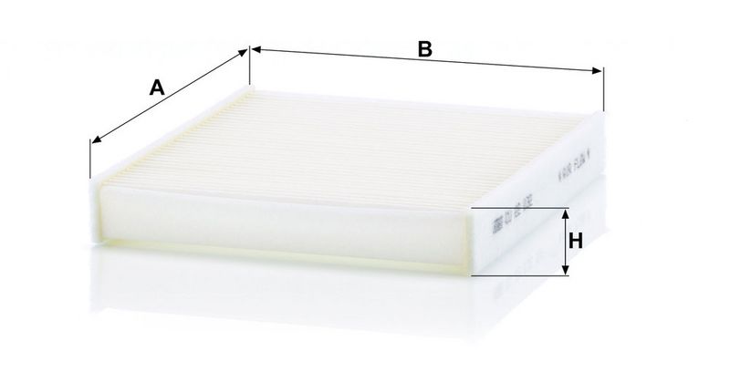 Filter, salongiõhk, MANN-FILTER CU 22 032