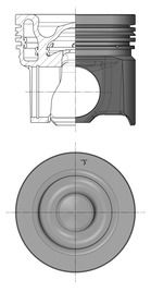 Product Image - Zuiger - 41628600 - KOLBENSCHMIDT