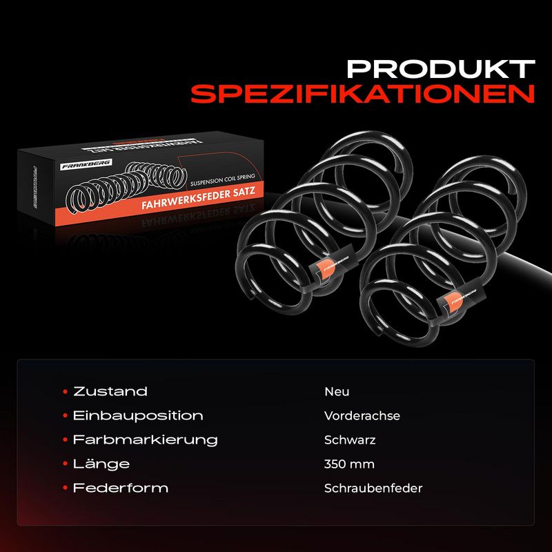 Frankberg 5481FB0009250 Suspension Spring