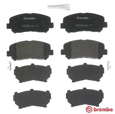 Комплект гальмівних накладок, дискове гальмо, Brembo P37019