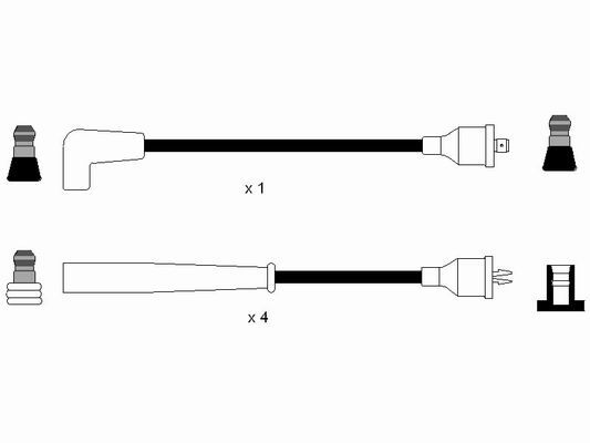 NGK 8290 Ignition Cable Kit