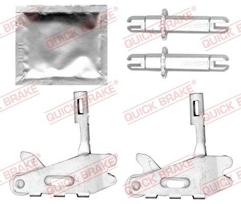 QUICK BRAKE javítókészlet, expander 120 53 014