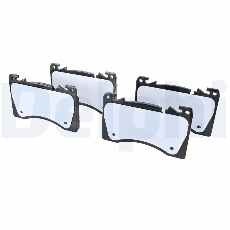 Remblokken set Voor (met een dempingskussen), past: LAND ROVER RANGE ROVER SPORT III, RANGE ROVER V 3.0DH-4.4H 10.21-