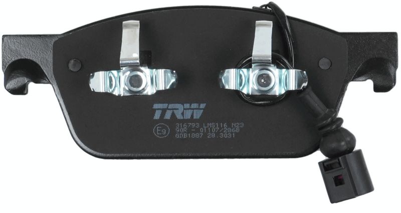 TRW GDB1887 Brake Pad Set, disc brake