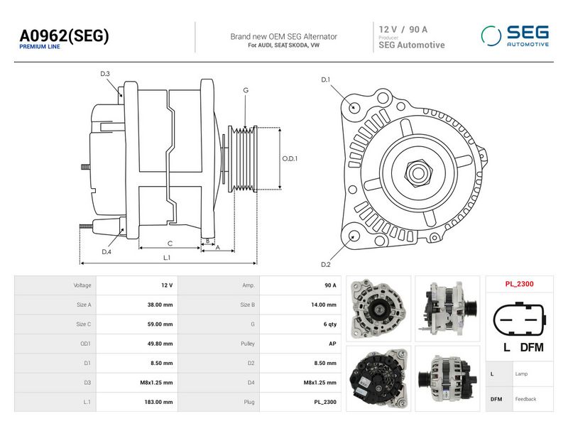 OEM код товара: 047903018A