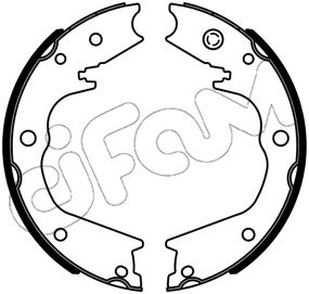 Set saboti frana, frana de mana 153-733 CIFAM