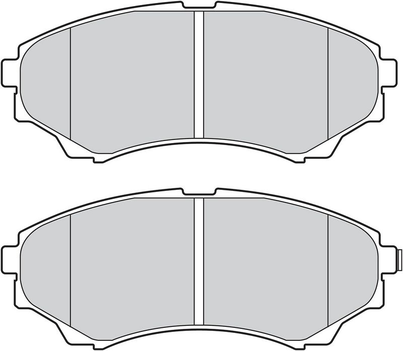 VALEO 601555 Stabdžių kaladėlių komplektas