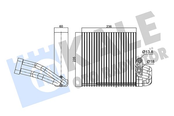 KALE FORD Випарник C-Max, Focus C-Max 03-