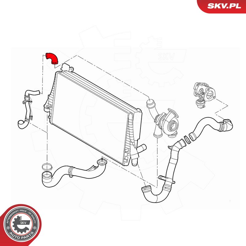 Laadimisõhu voolik, ESEN SKV 43SKV337