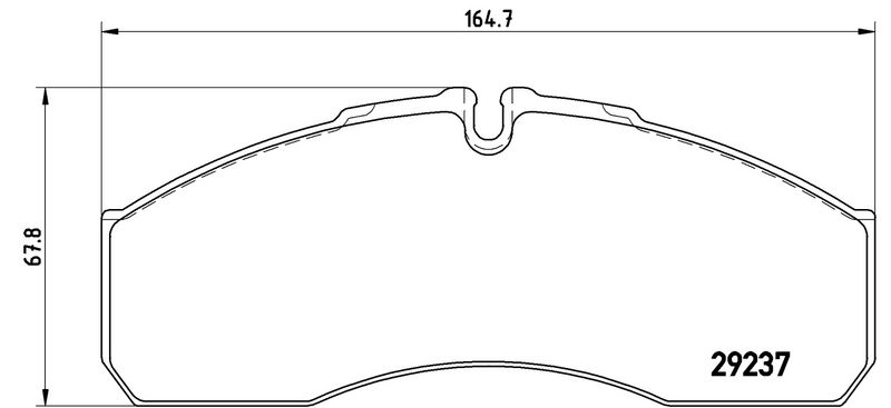 BREMBO P50083 Brake Pad Set, disc brake
