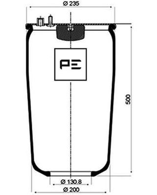 Mech, pneumatické odpružení 084.251-70A