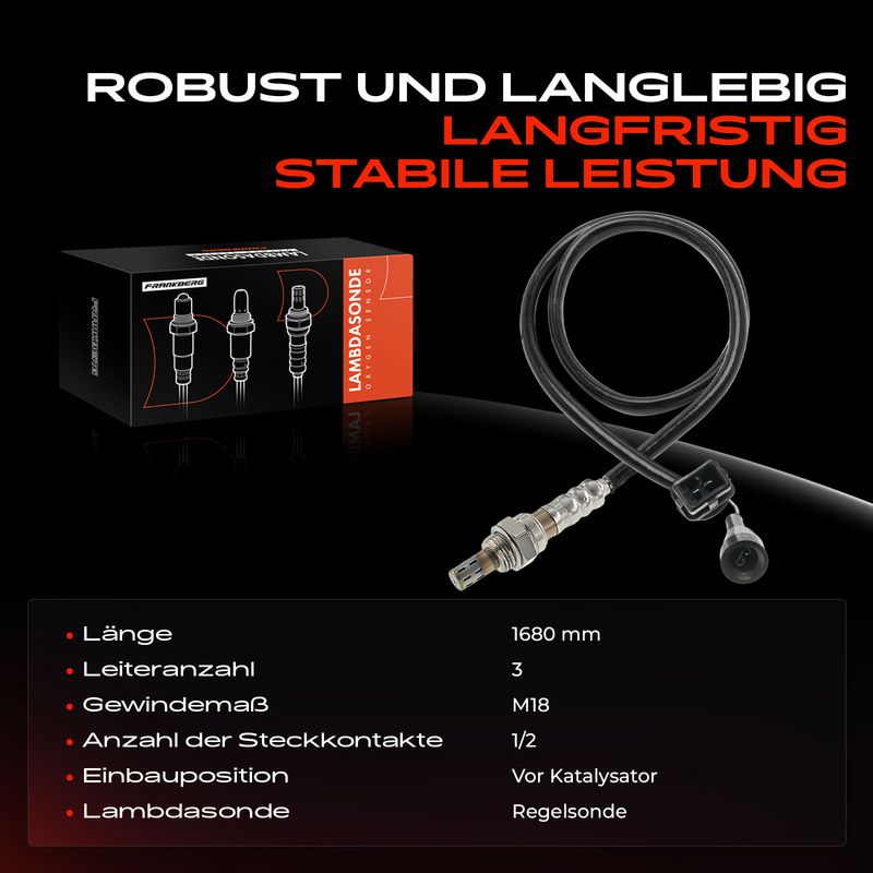 Frankberg 5481FB0017354 Oxygen Sensor