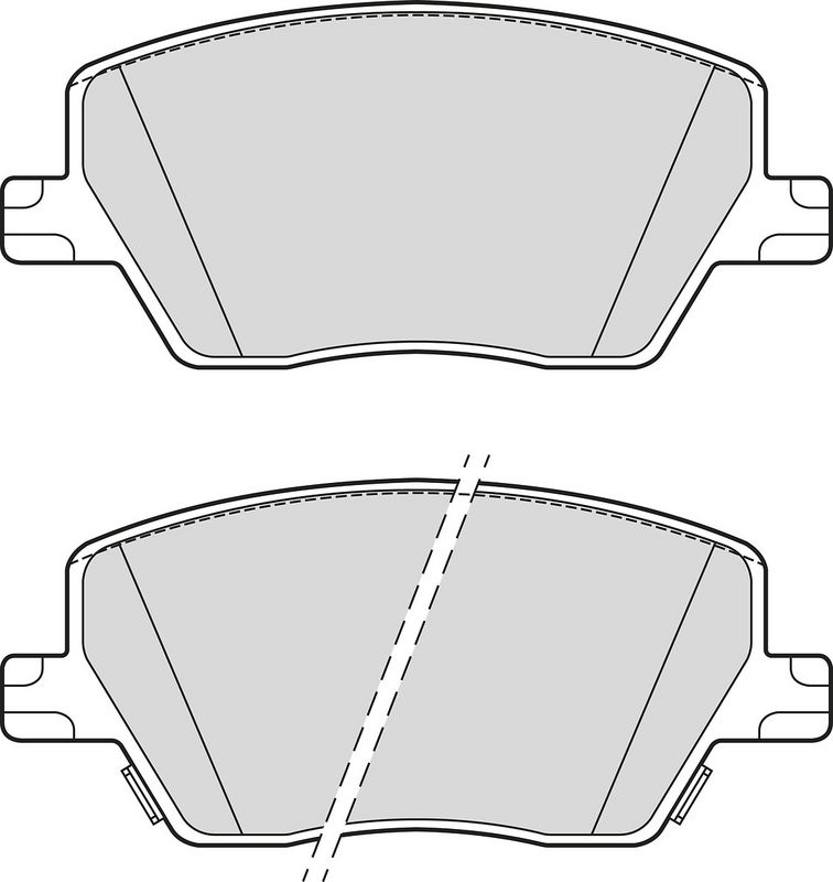 Set placute frana,frana disc 302319 VALEO