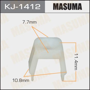 Затискач, декоративна/захисна накладка, Masuma KJ1412