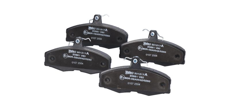 Sada brzdových destiček, kotoučová brzda 301217A