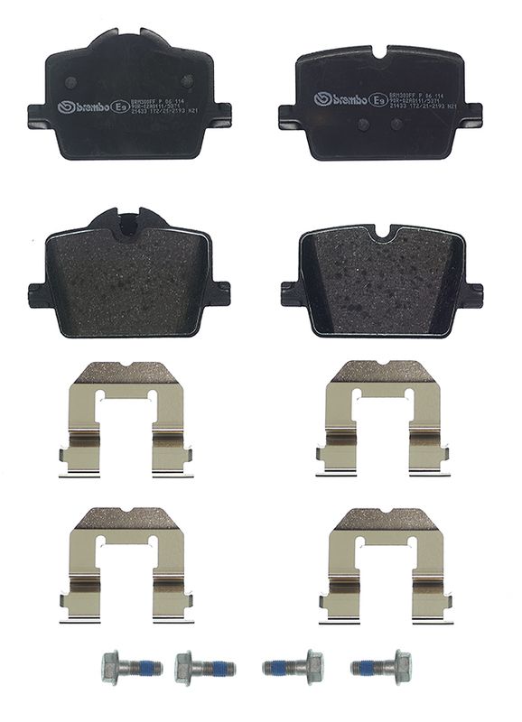 BREMBO P 06 114 Brake Pad Set, disc brake